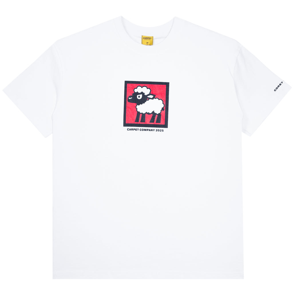 Guest Pro Corey Duffel Sheep Tee White
